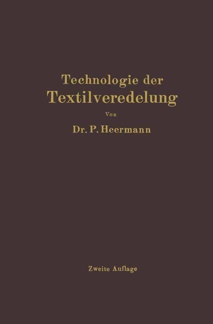 Produktbild: Technologie der Textilveredelung