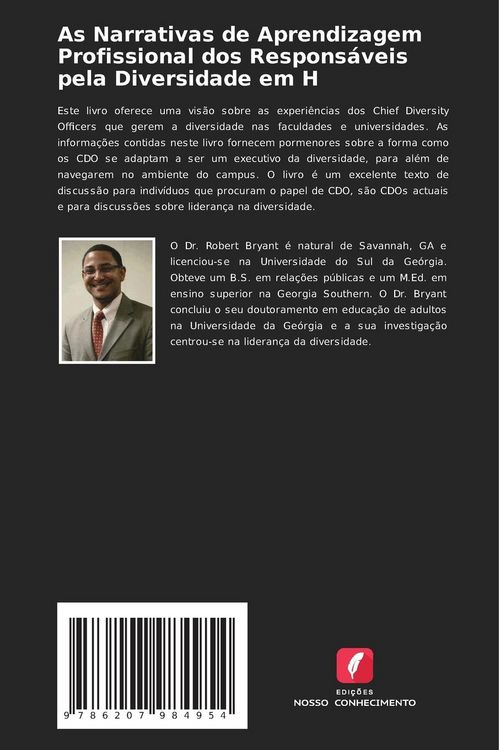Produktbild: As Narrativas de Aprendizagem Profissional dos Respons&aacute;veis pela Diversidade em H