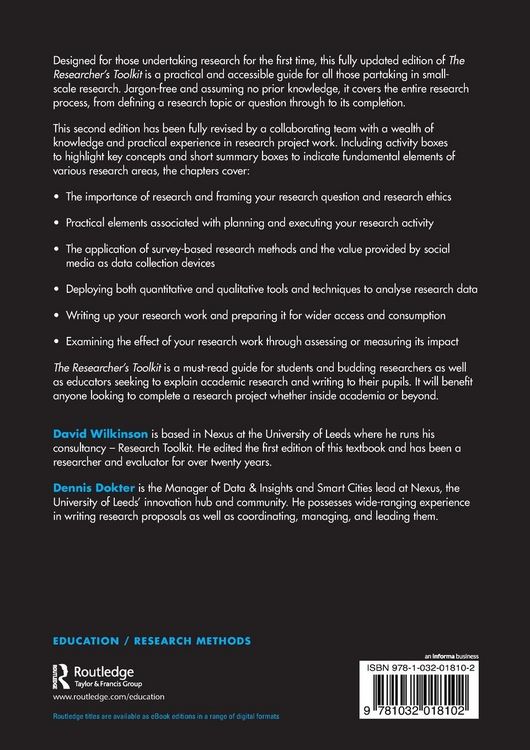 Produktbild: The Researcher's Toolkit