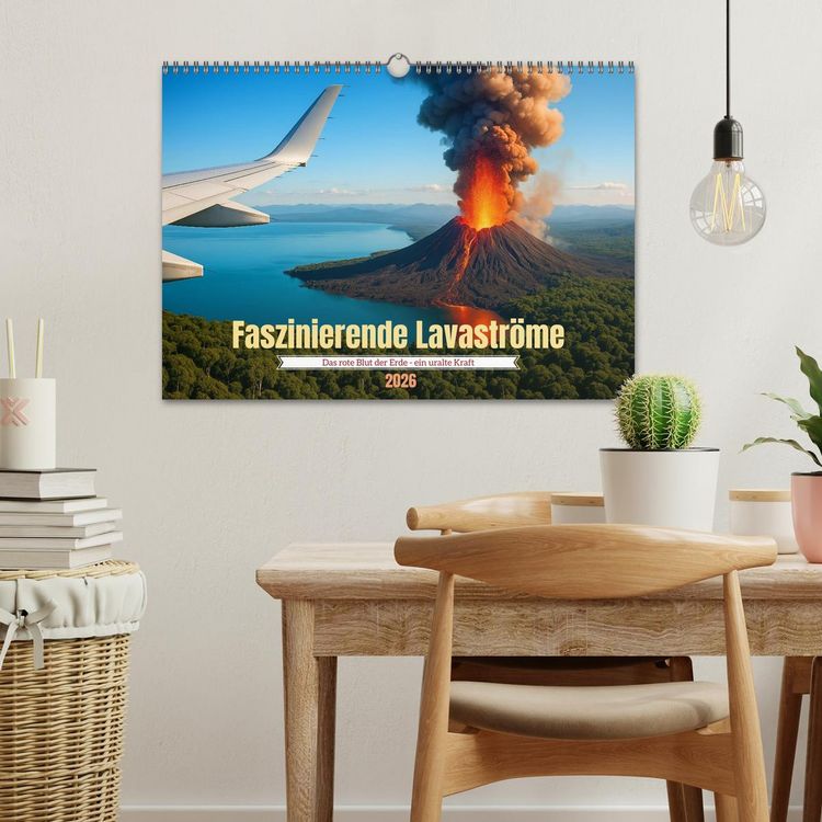 Produktbild: Faszinierende Lavastr&ouml;me (Wandkalender 2026 DIN A3 quer), CALVENDO Monatskalender