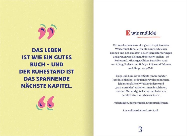 Produktbild: W&ouml;rterbuch f&uuml;r den Ruhestand