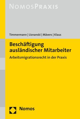 Produktbild: Besch&auml;ftigung ausl&auml;ndischer Mitarbeiter