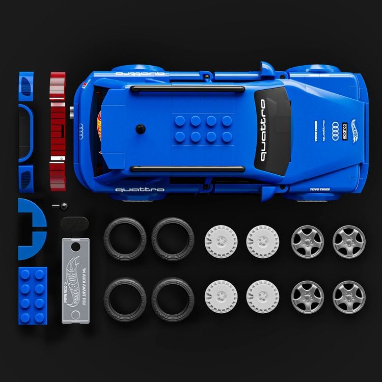 Produktbild: Mattel Brick Shop HW SPEED SERIES AUDI