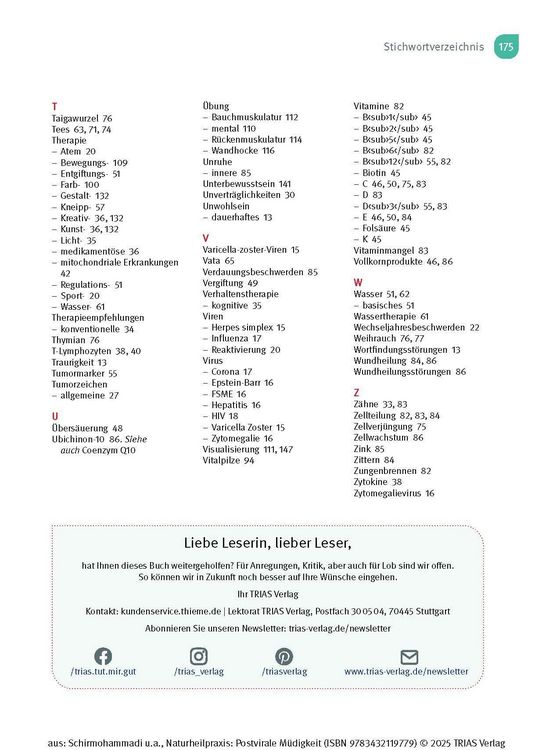 Produktbild: Naturheilpraxis: Postvirale M&uuml;digkeit