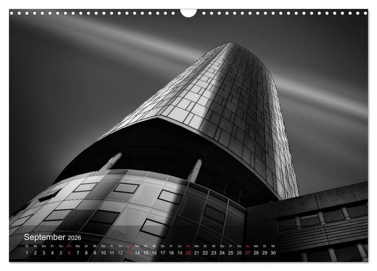 Produktbild: Direction Sky - Faszination Architektur 2026 (Wandkalender 2026 DIN A3 quer), CALVENDO Monatskalender