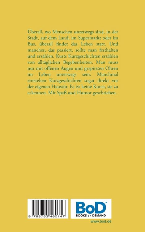 Produktbild: Kurts Kurzgeschichten Band III