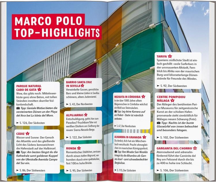 Produktbild: MARCO POLO Reiseführer Andalusien
