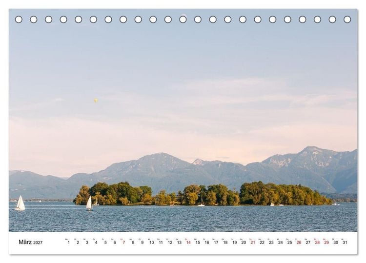 Produktbild: Deutschland - Bayerns Landschafts-Gefl&uuml;ster (Tischkalender 2027 DIN A5 quer), CALVENDO Monatskalender