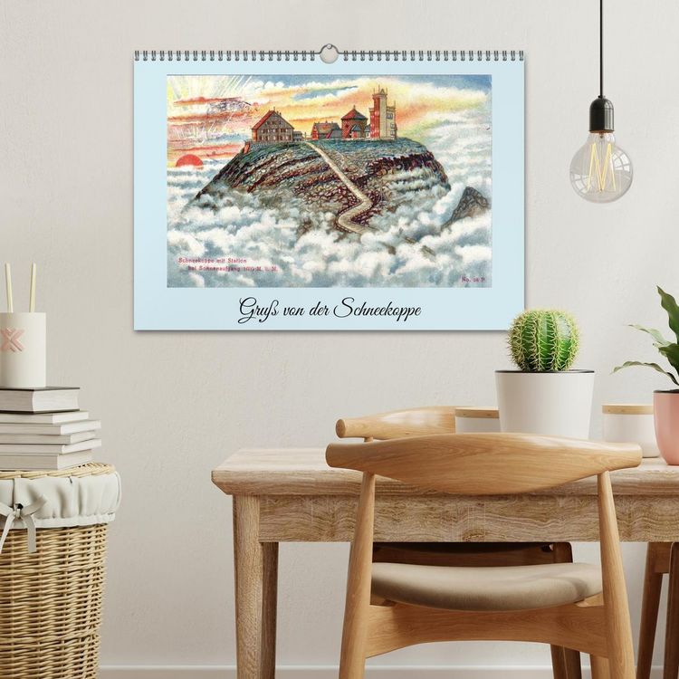 Produktbild: Gru&szlig; von der Schneekoppe (Wandkalender 2026 DIN A3 quer), CALVENDO Monatskalender