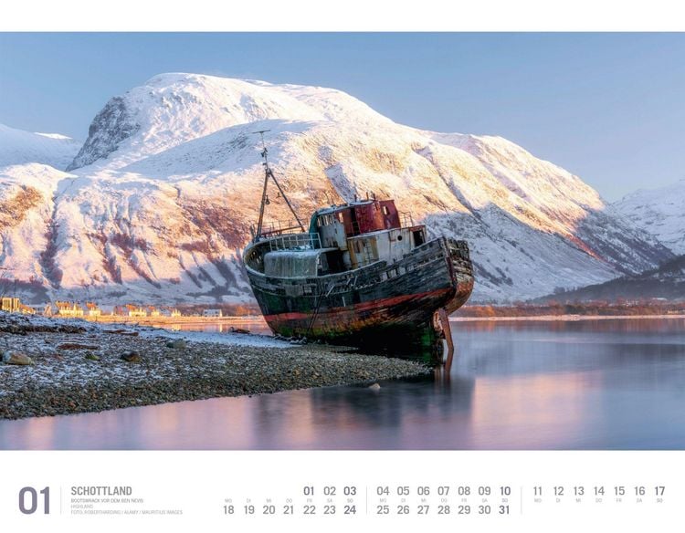 Produktbild: Schottland Kalender 2027 | Unterwegs zwischen Highlands und Hebriden