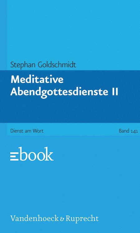 Produktbild: Meditative Abendgottesdienste II