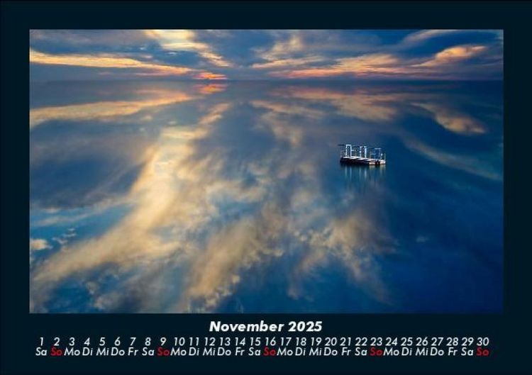 Produktbild: Landschaftskalender 2025 Fotokalender DIN A5
