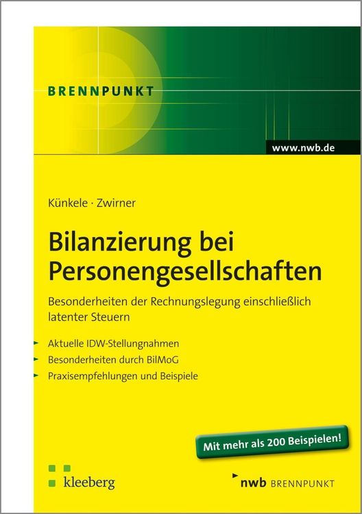 Produktbild: Bilanzierung bei Personengesellschaften