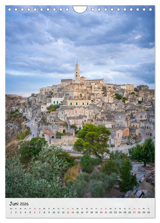 Produktbild: Apulien und Basilikata - Italiens S&uuml;den (Wandkalender 2026 DIN A4 hoch), CALVENDO Monatskalender