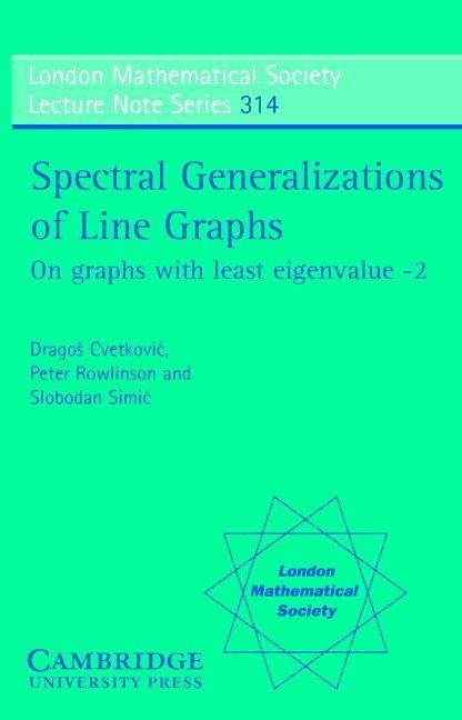 Produktbild: Spectral Generalizations of Line Graphs