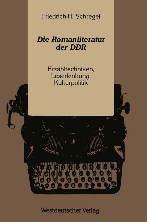 Produktbild: Die Romanliteratur der DDR