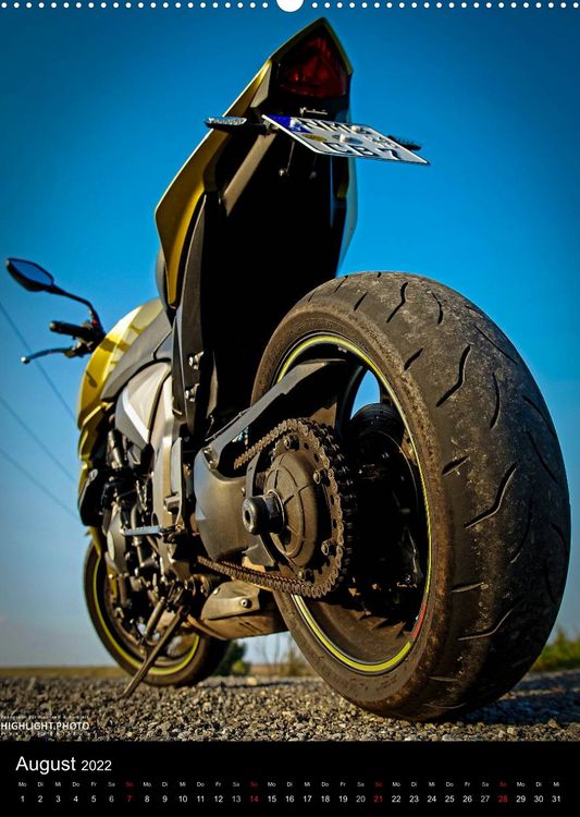 Produktbild: HONDA CB1000R (Premium, hochwertiger DIN A2 Wandkalender 2022, Kunstdruck in Hochglanz)