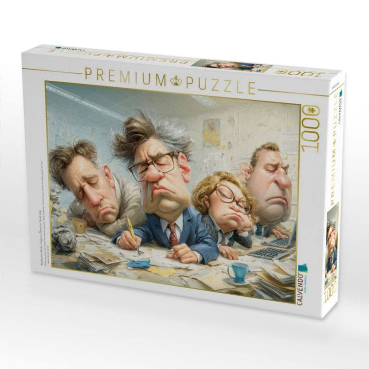 Produktbild: CALVENDO Puzzle Konferenz-Modus: Auge zu, Ohren zu, Seele weg | 1000 Teile Lege-Gr&ouml;&szlig;e 64x48cm Foto-Puzzle f&uuml;r gl&uuml;ckliche Stunden