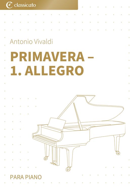 Produktbild: Primavera- 1.Allegro : Para Piano
