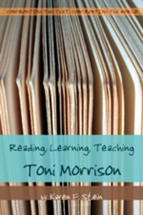 Produktbild: Reading, Learning, Teaching Toni Morrison