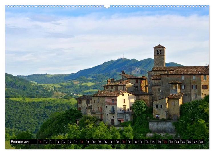 Produktbild: Emilia-Romagna (Wandkalender 2026 DIN A2 quer), CALVENDO Monatskalender