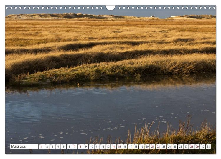 Produktbild: ST. PETER ORDING Strand und Meer (Wandkalender 2026 DIN A3 quer), CALVENDO Monatskalender