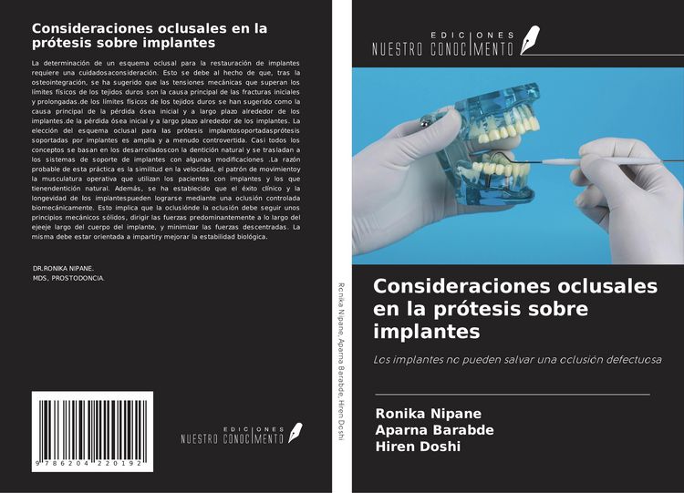 Produktbild: Consideraciones oclusales en la pr&oacute;tesis sobre implantes