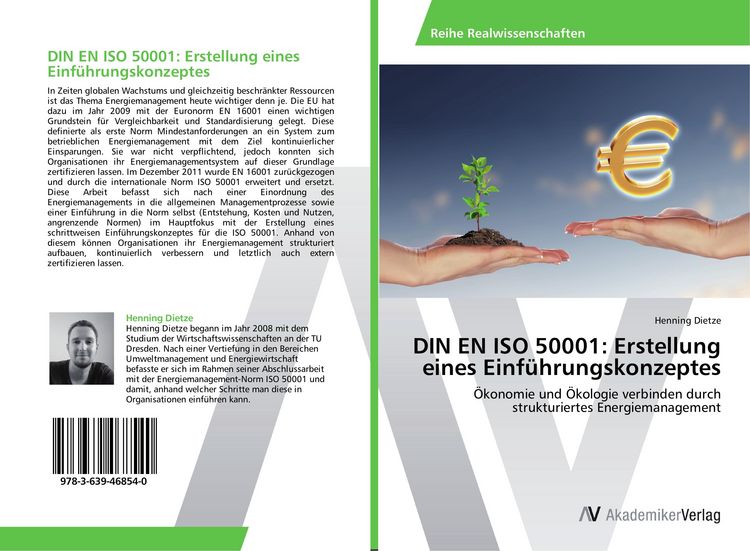 Produktbild: DIN EN ISO 50001: Erstellung eines Einf&uuml;hrungskonzeptes