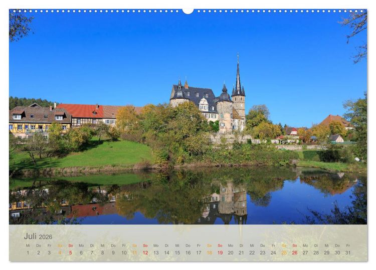 Produktbild: Coburg - oberfr&auml;nkisches Juwel (Wandkalender 2026 DIN A2 quer), CALVENDO Monatskalender