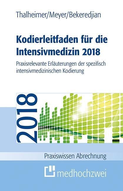 Produktbild: Kodierleitfaden f&uuml;r die Intensivmedizin 2018