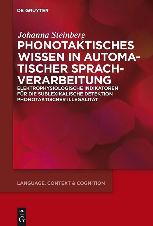 Produktbild: Phonotaktisches Wissen