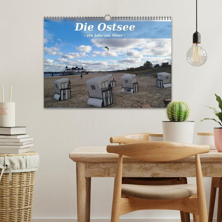 Produktbild: Die Ostsee - Ein Jahr am Meer (Wandkalender 2026 DIN A3 quer), CALVENDO Monatskalender
