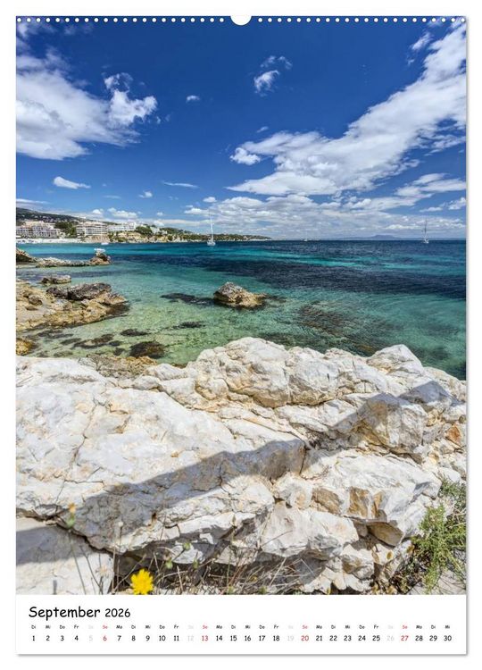 Produktbild: Mallorca - wild und romantisch (Wandkalender 2026 DIN A2 hoch), CALVENDO Monatskalender