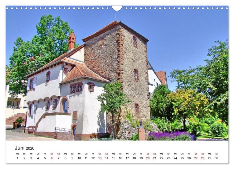 Produktbild: Wiesloch - Spaziergang durch die Altstadt (Wandkalender 2026 DIN A3 quer), CALVENDO Monatskalender
