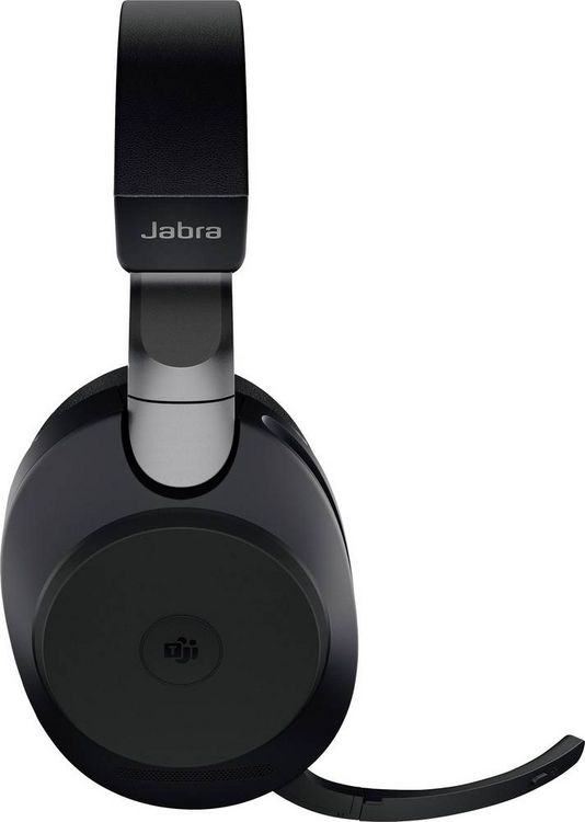 Produktbild: Jabra Evolve 2 85 Over Ear Headset Bluetooth&reg;, kabelgebunden Stereo Schwarz Mikrofon-Rauschunterdr&uuml;ckung Lautst&auml;rkeregelung, Batterieladeanzeige,