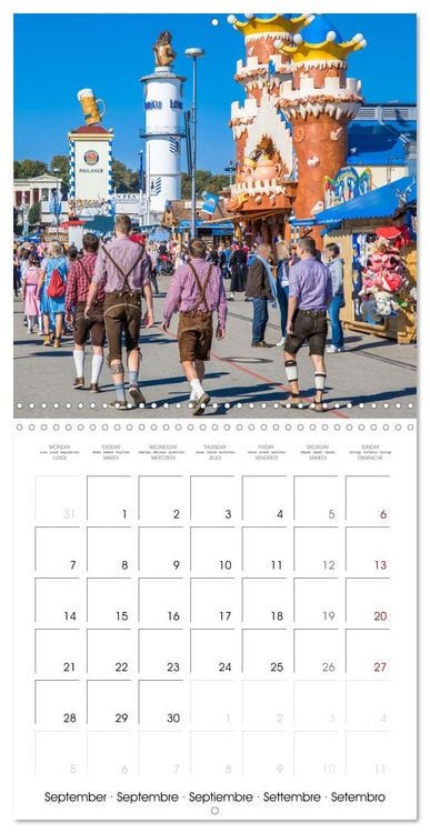 Produktbild: Highlights of Germany (Wall Calendar 2026 12 &times; 12 Inch) CALVENDO 12 Month Wall Calendar