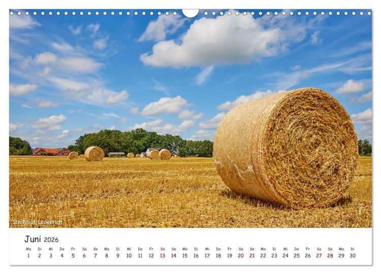 Produktbild: Emsland Impressionen (Wandkalender 2026 DIN A3 quer), CALVENDO Monatskalender