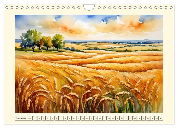 Produktbild: The magic of the seasons (Wall Calendar 2026 DIN A4 landscape), CALVENDO 12 Month Wall Calendar