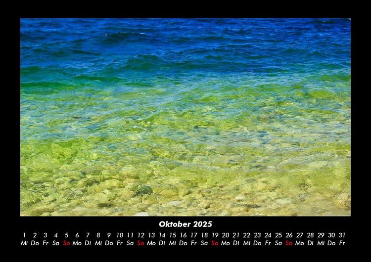 Produktbild: Sehnsucht nach Meer 2025 Fotokalender DIN A3