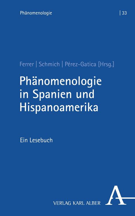 Produktbild: Ph&auml;nomenologie in Spanien und Hispanoamerika