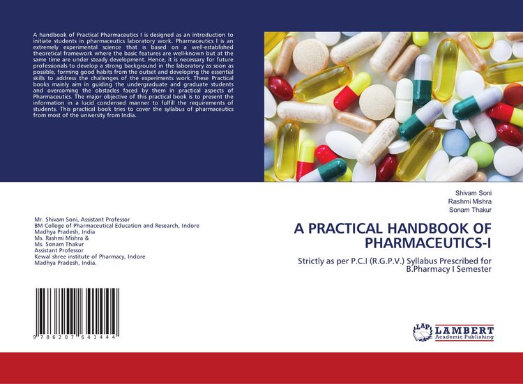 Produktbild: A Practical Handbook Of Pharmaceutics-I