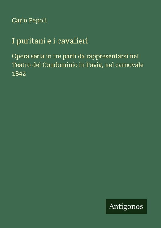 Produktbild: I puritani e i cavalieri