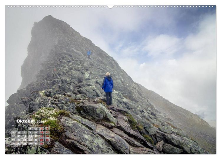 Produktbild: Aufregendes Norwegen (hochwertiger Premium Wandkalender 2026 DIN A2 quer), Kunstdruck in Hochglanz