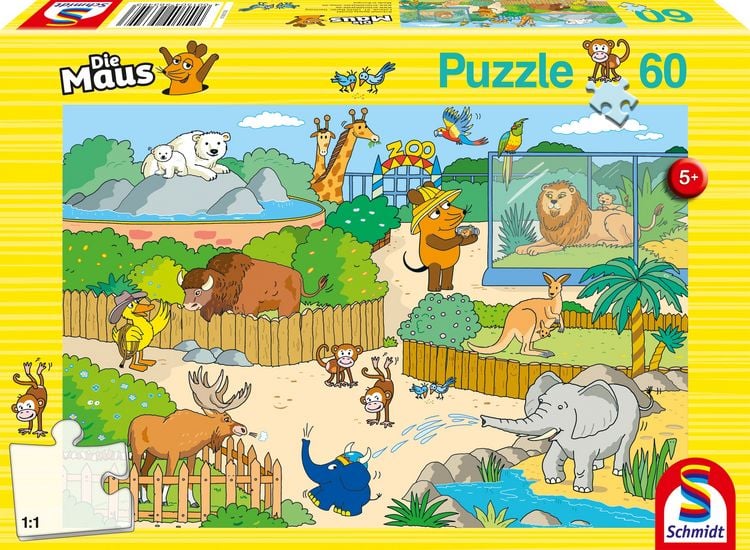 Produktbild: Puzzle Schmidt Spiele Im Zoo 60 Teile