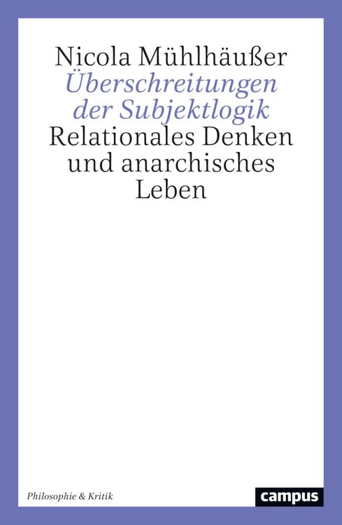 Produktbild: &Uuml;berschreitungen der Subjektlogik