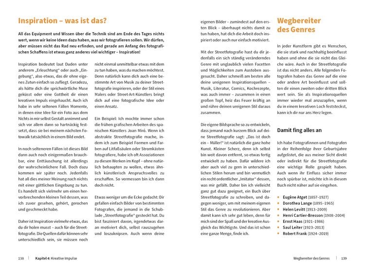 Produktbild: Streetfotografie - Die Kunst, einzigartige Augenblicke einzufangen