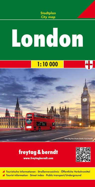 Produktbild: London, Stadtplan 1:10.000