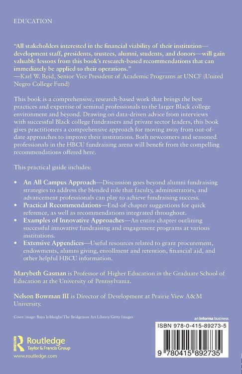 Produktbild: A Guide to Fundraising at Historically Black Colleges and Universities