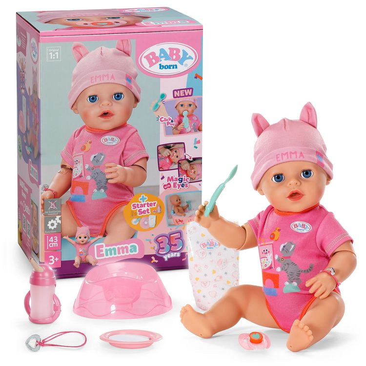 Produktbild: @BABY born Emma Click & Play 43cm