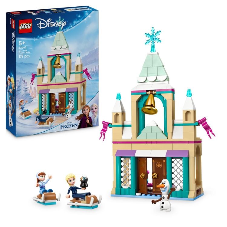 Produktbild: LEGO ǀ Disney 43265 Frozen Das Arendelle Schloss, Spielzeug mit Elsa